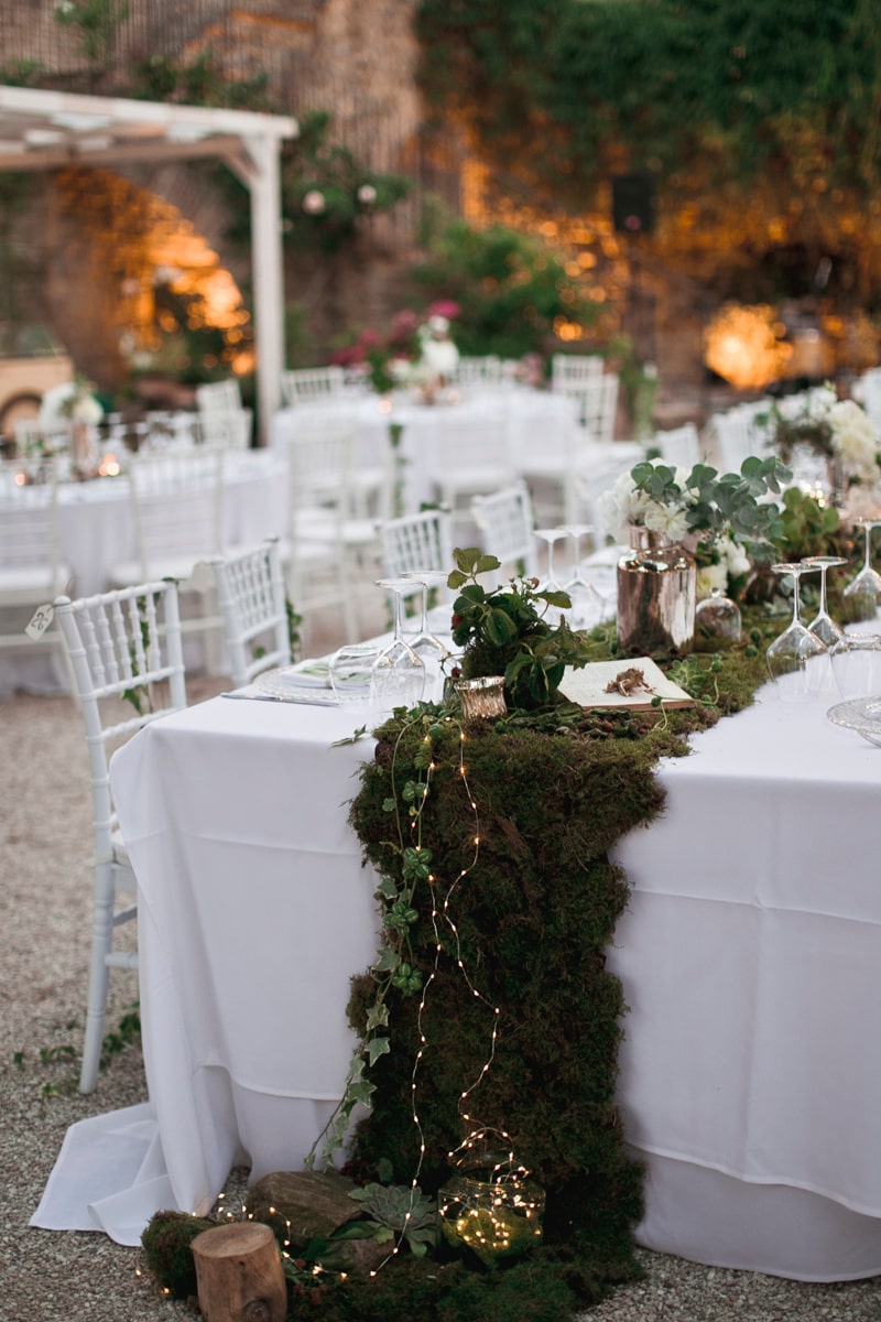 Matrimonio Castello di Rosciano | Mise en place