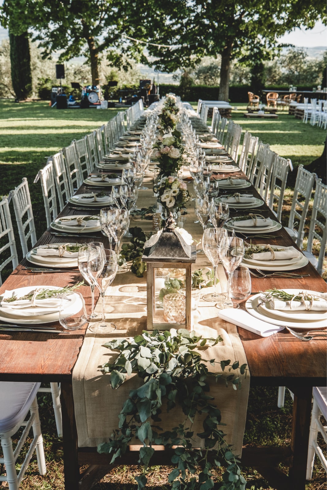 Matrimonio Cantina Argiano | Mise en place