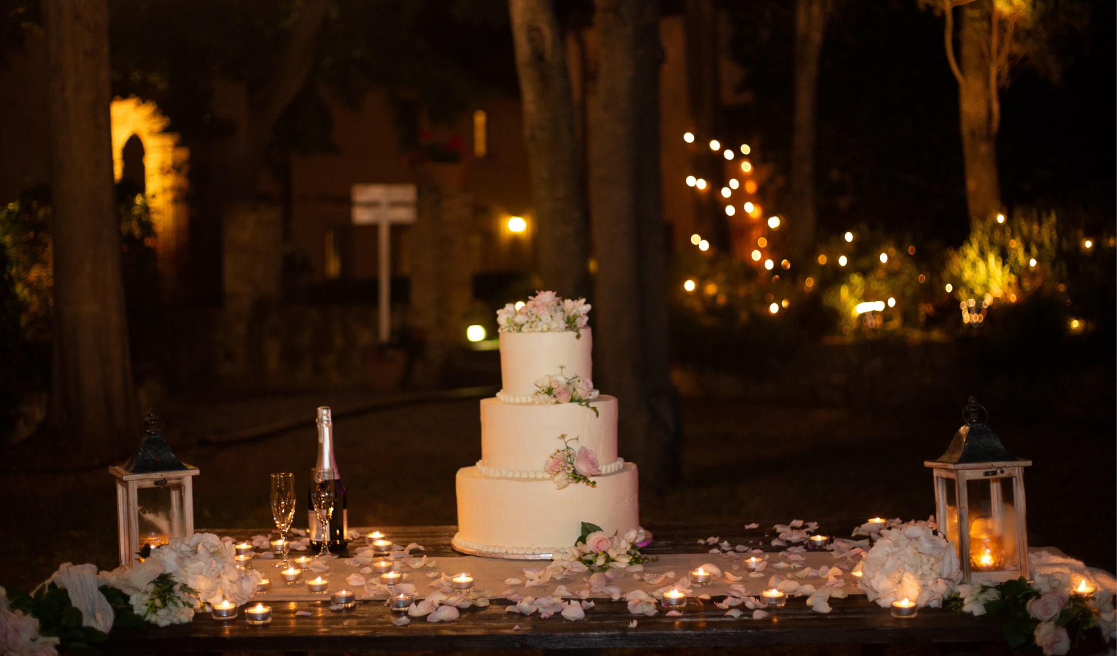 Matrimonio Cantina Argiano | Torta nuziale